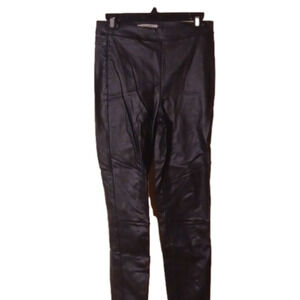 Miami black leather look pants.  Size medium.  Great used condition, no flaws.